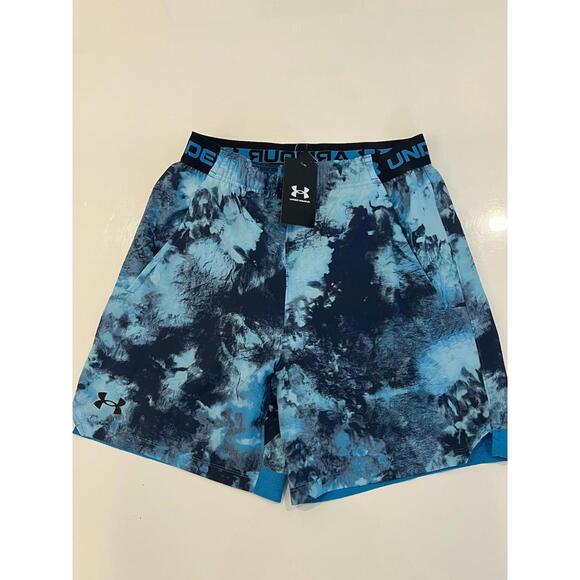 $55 Under Armour UA Vanish Woven Printed Men's 6" Shorts 1376784-494 NWT Large - Picture 4 of 7
